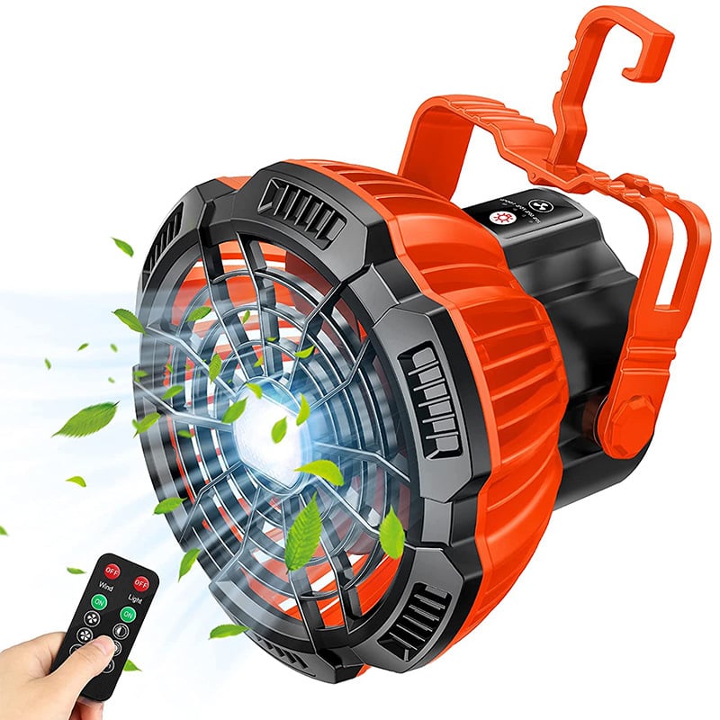 commsmarket-š„49% OFFš„Portable Camping Fan with LED Lanternš„BUY 2 Free Shipping