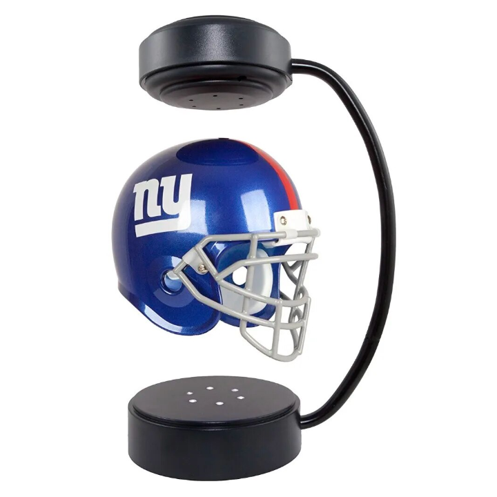commsmarket-NFL Rotating Levitating Hover Helmet With LED Lighting & Hover Football With Bluetooth Speaker