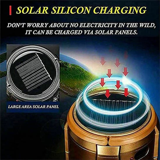 commsmarket-(๐ฅ๐2024 New Year Hot Sale๐ 49%) 6 in 1 Portable Solar LED Camping Lantern
