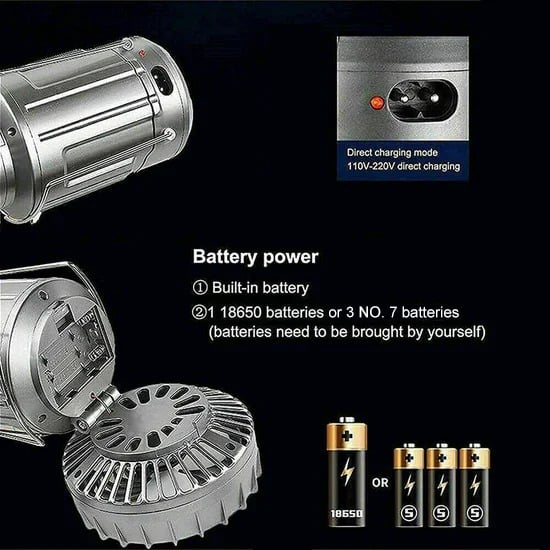 commsmarket-(๐ฅ๐2024 New Year Hot Sale๐ 49%) 6 in 1 Portable Solar LED Camping Lantern