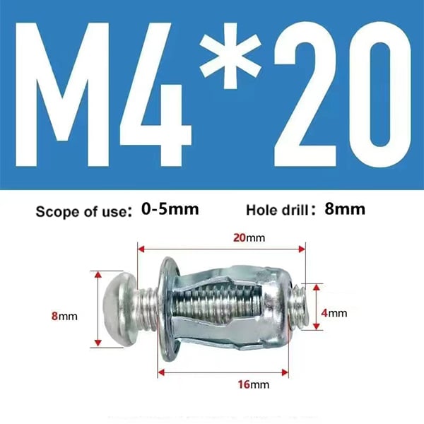 commsmarket-(🔥HOT SALE NOW - 50% OFF)-Expansion Screw Petal Nut(BUY MORE SAVE MORE)