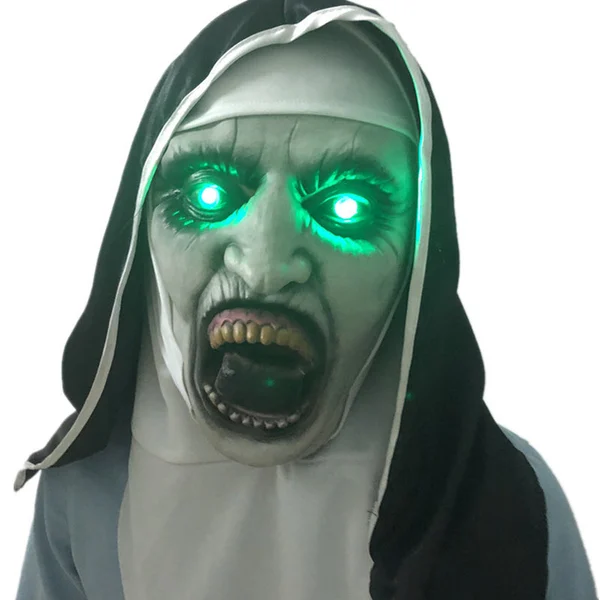 commsmarket-👻49%OFF🎃 Halloween Nun Scary Mask