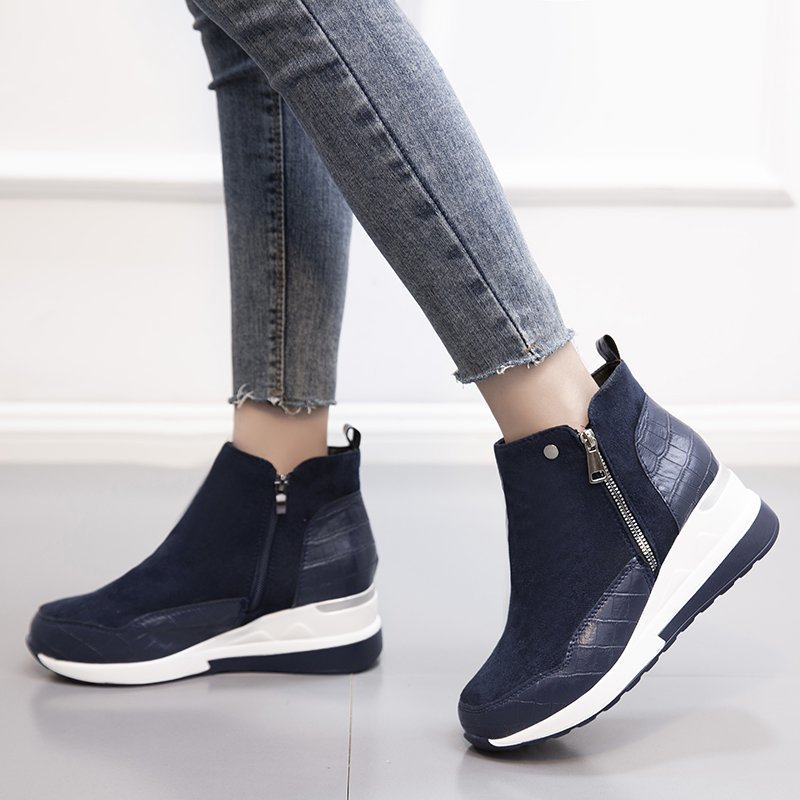 commsmarket-Women's Comfortable And Warm Genuine Leather Orthopedic Boots