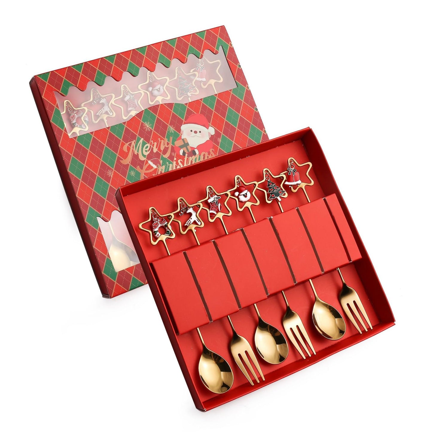 🎄Christmas Cutlery Set🍴🥄-Enhance Your Holiday Dining(BUY MORE SAVE MORE)