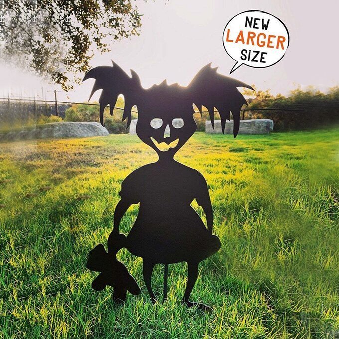 commsmarket-👻Cute and Unique Ghost Zombies - Halloween Yard Decor Metal Art👻