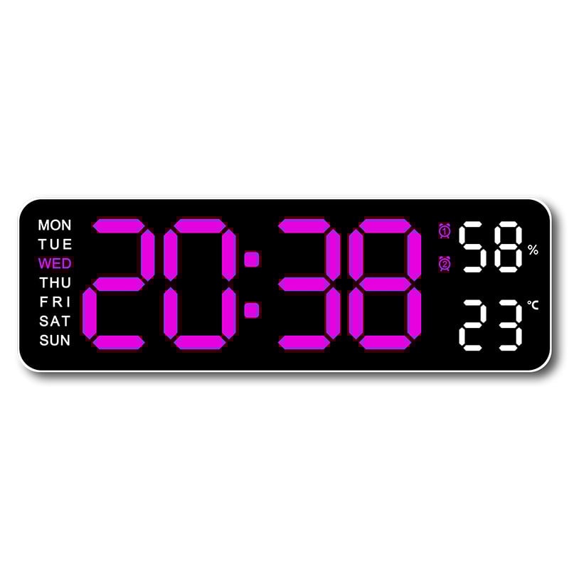 🔥Upgraded Digital Wall Clock Large Display