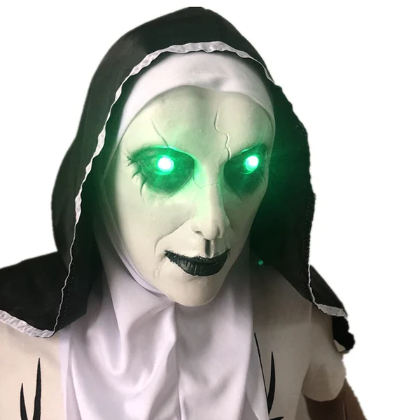 commsmarket-👻49%OFF🎃 Halloween Nun Scary Mask