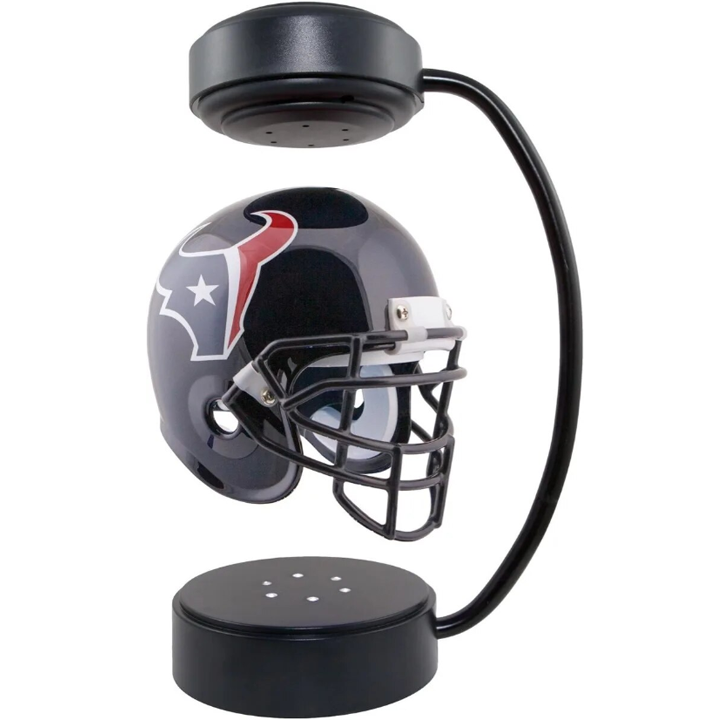 commsmarket-NFL Rotating Levitating Hover Helmet With LED Lighting & Hover Football With Bluetooth Speaker
