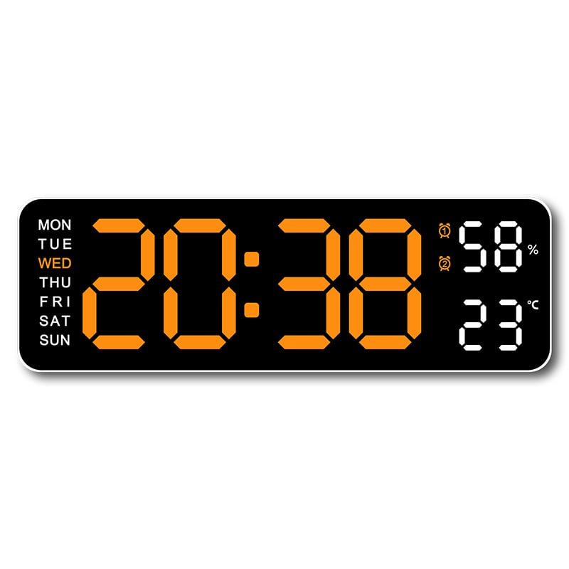 🔥Upgraded Digital Wall Clock Large Display