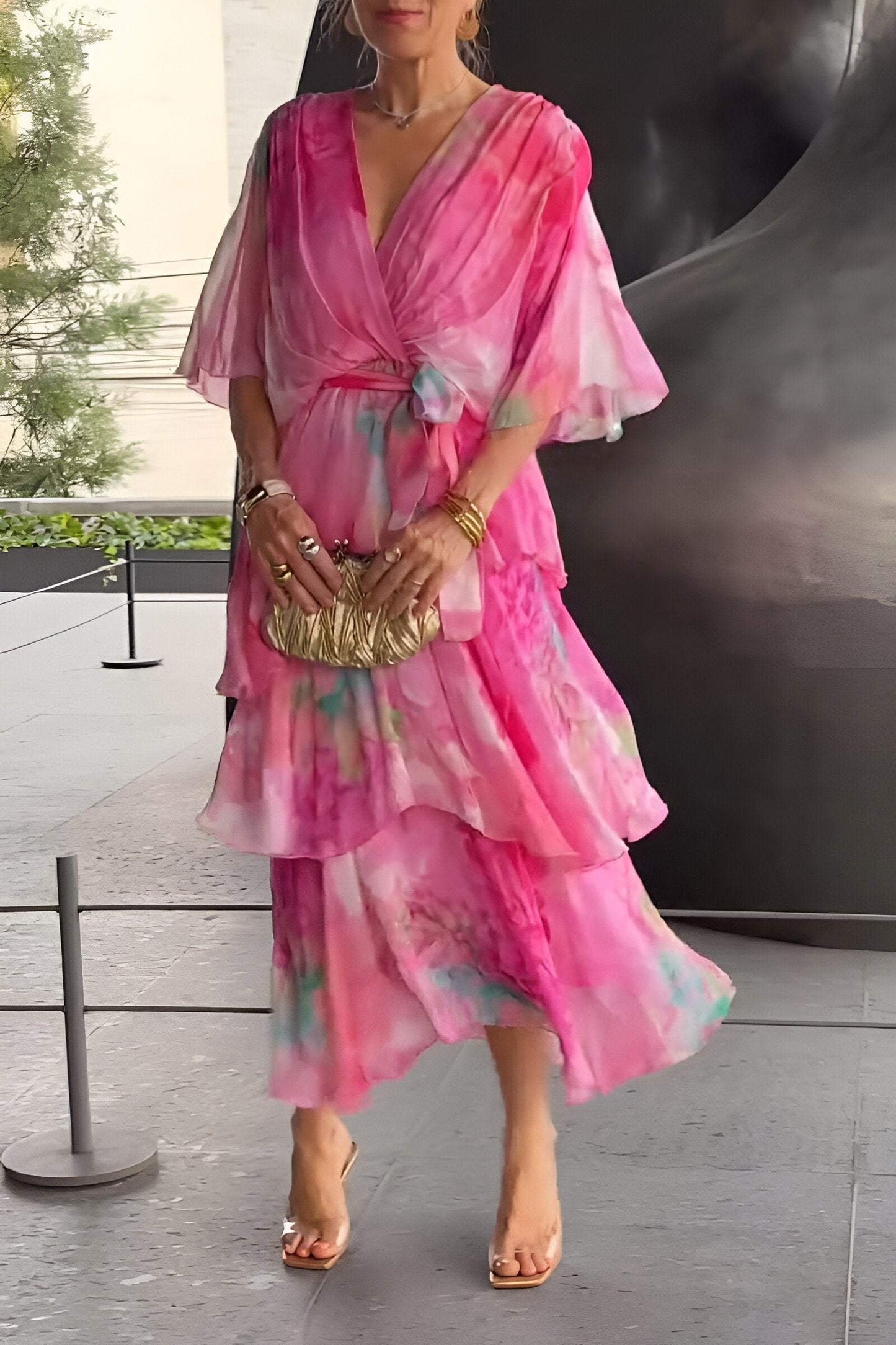 MOLLY - ELEGANT CHIFFON DRESS!