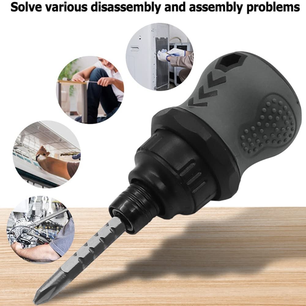 commsmarket-13 In 1 Mini Ratcheting Screwdriver Kit