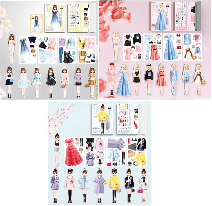 commsmarket-Magnetic Dress Up Baby