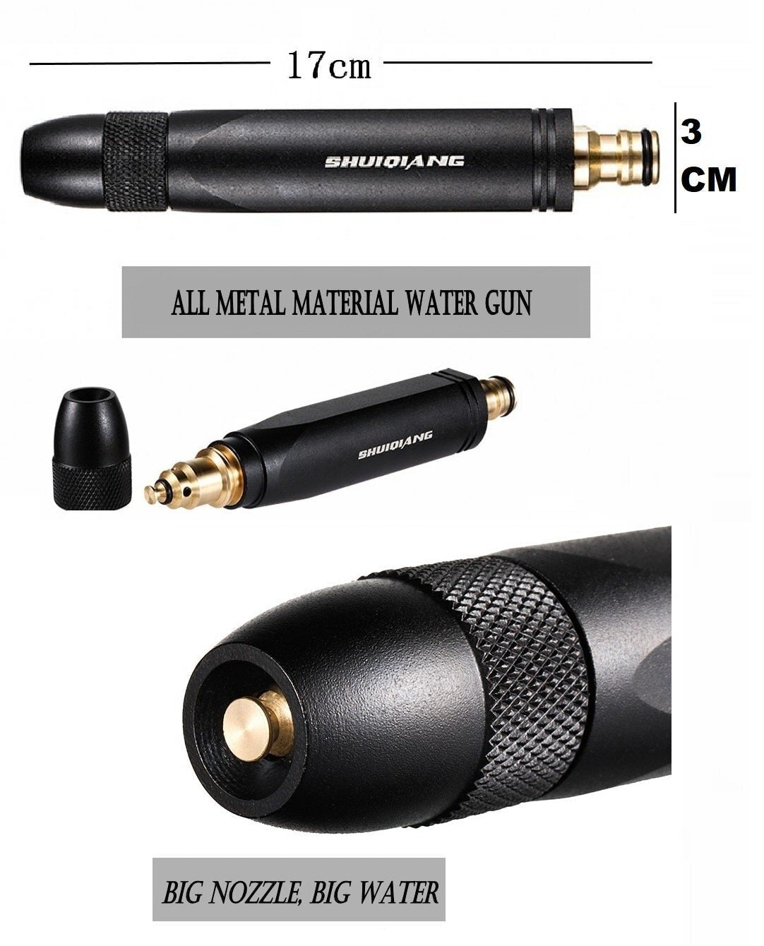 commsmarket-Pressure water gun👑- turn your hose into a pressure washer!