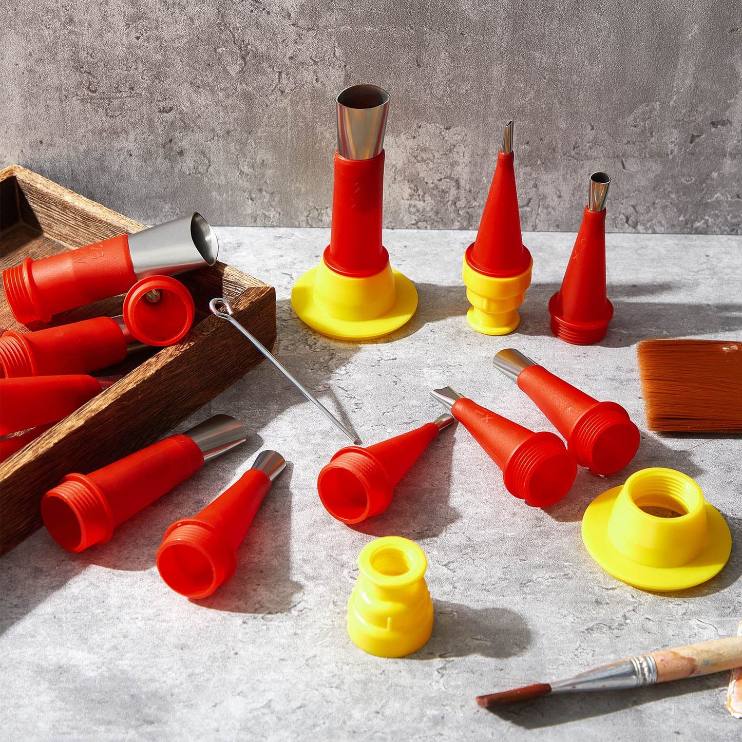 commsmarket-Universal Integrated Rubber Nozzle Tool Kit(22PCS)