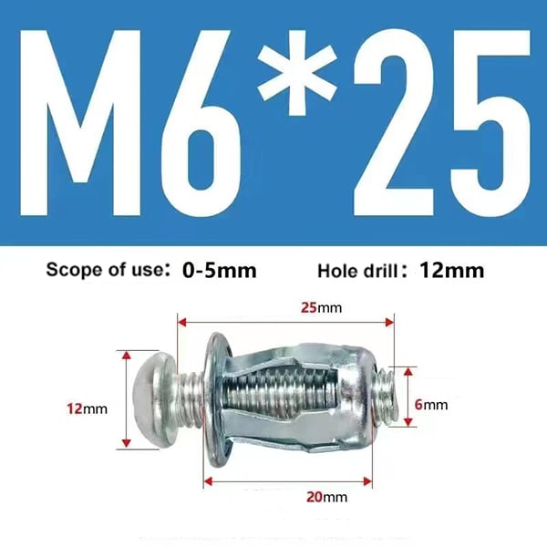 commsmarket-(🔥HOT SALE NOW - 50% OFF)-Expansion Screw Petal Nut(BUY MORE SAVE MORE)