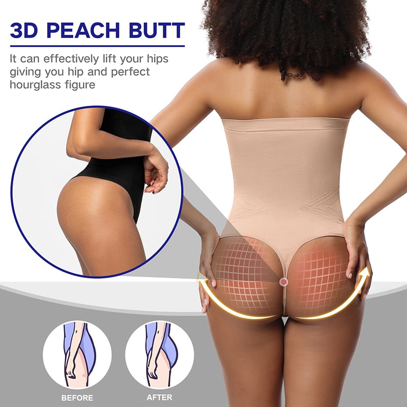commsmarket-Bodysuit Shapewear with Removable Strap