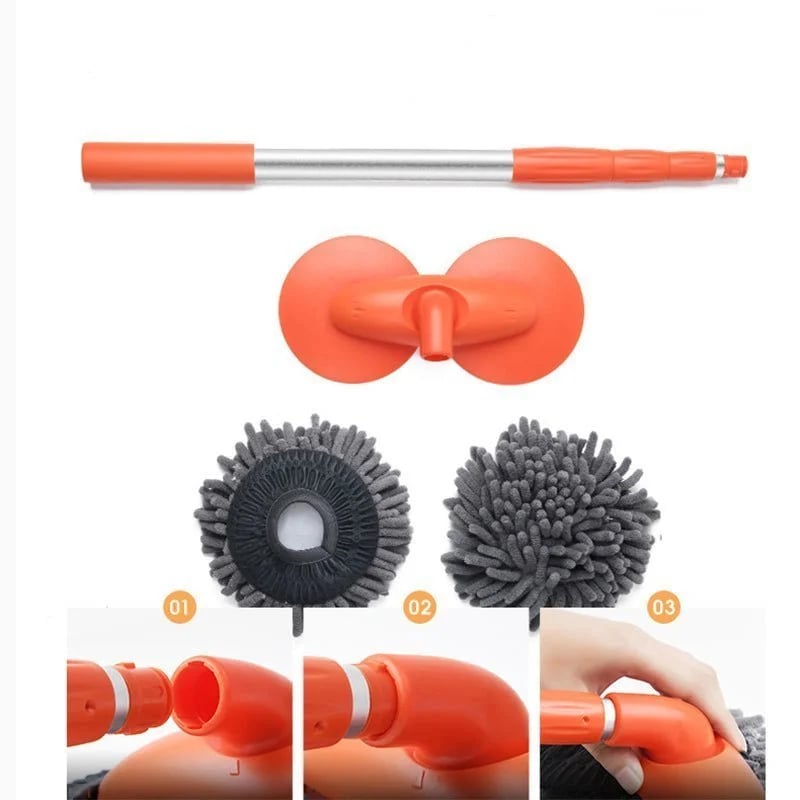 commsmarket-Retractable Double Layer Car Wash Brush🔥(BUY 2 FREE SHIPPING)
