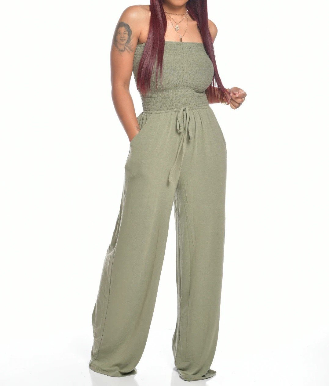 commsmarket-(🎁2024 New Year Hot Sale🎁)❤️Newest Strapless Waist Jumpsuit❤️