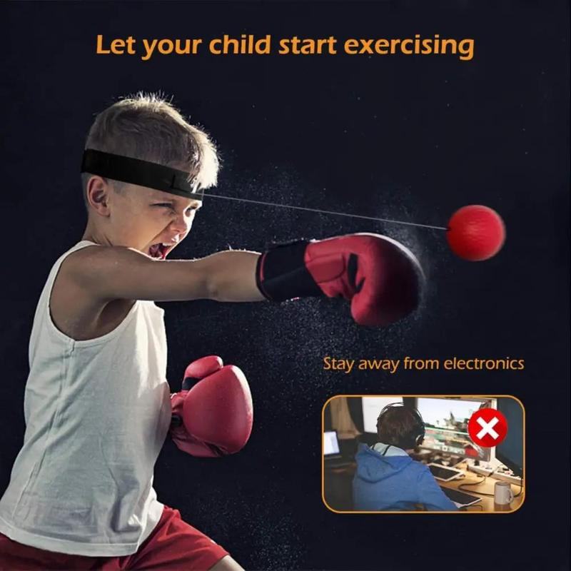 🔥Boxing Reflex Ball , Improve Reaction Speed and Hand Eye Coordination Training Boxing Equipment for Home