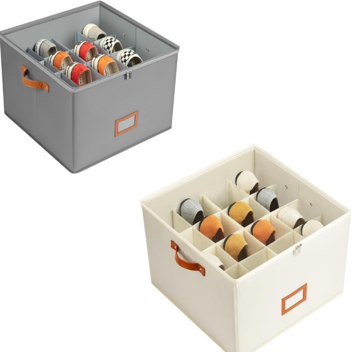 š„Fabric Shoe Organizer Storage Box