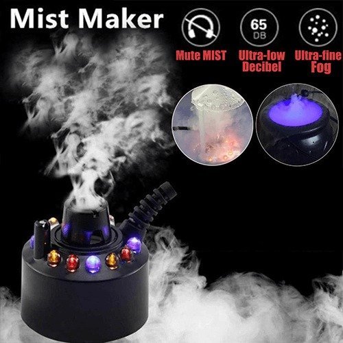 commsmarket-🎃12 LED light Ultrasonic Mist Maker Fogger💥Buy 2 Get Extra 10% OFF +Free Shipping💥