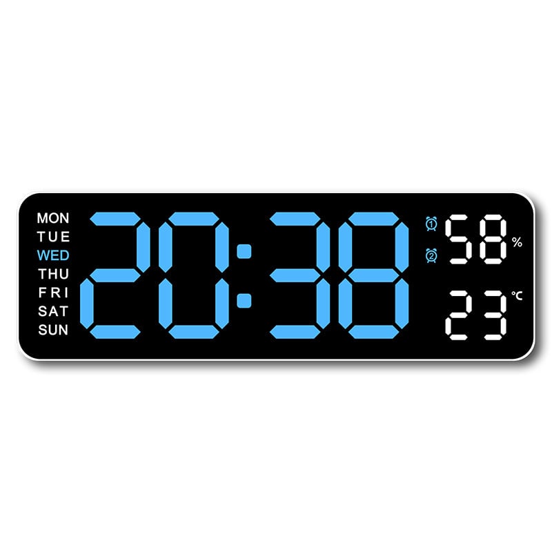 🔥Upgraded Digital Wall Clock Large Display