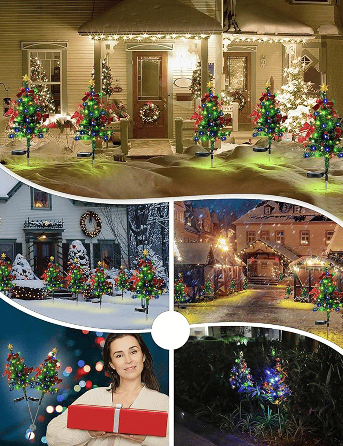 🎄Solar Christmas Trees Lights Outdoor Decoration Waterproof(BUY 3 FREE SHIPPING)