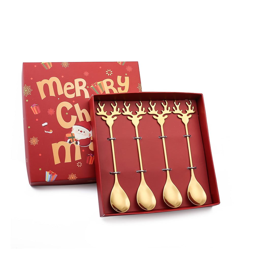 🎄Christmas Cutlery Set🍴🥄-Enhance Your Holiday Dining(BUY MORE SAVE MORE)