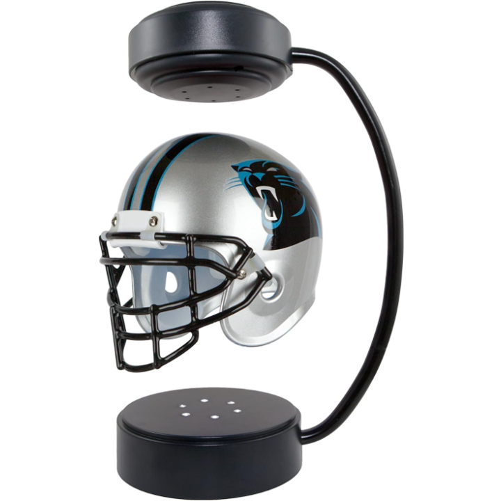 commsmarket-NFL Rotating Levitating Hover Helmet With LED Lighting & Hover Football With Bluetooth Speaker