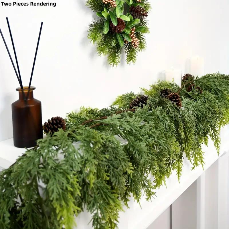 🔥Early Christmas Sale 49.9% OFF -🎄Lush Artificial Cedar Garland -🔥Buy 2 Free Shipping🔥