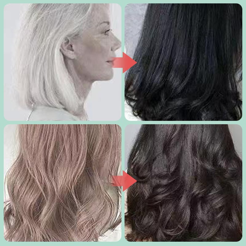 10PCS Plant Bubble Hair Dye Shampoo(49% OFF)