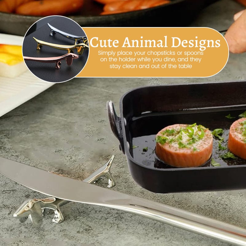 Metal cutlery rack