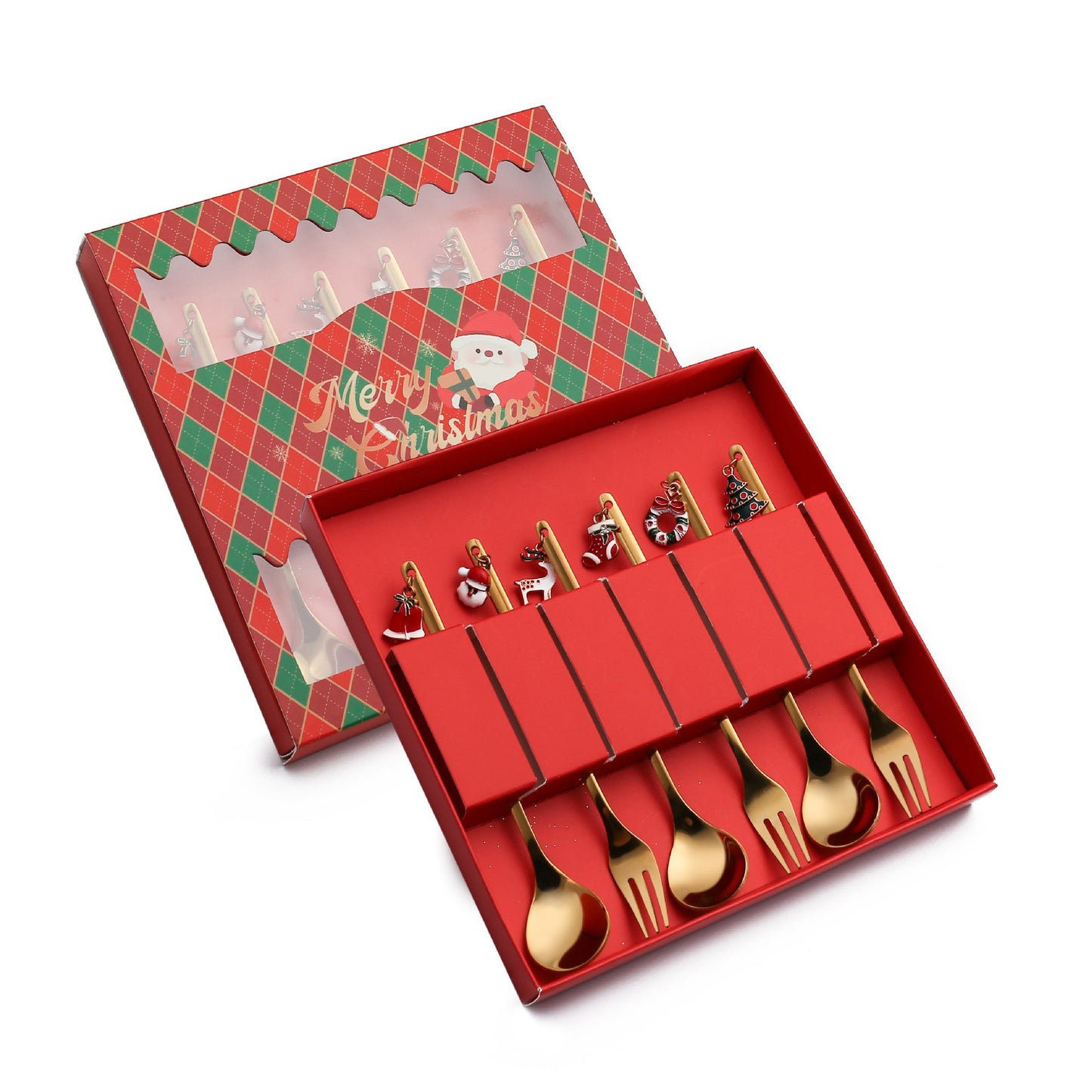 🎄Christmas Cutlery Set🍴🥄-Enhance Your Holiday Dining(BUY MORE SAVE MORE)