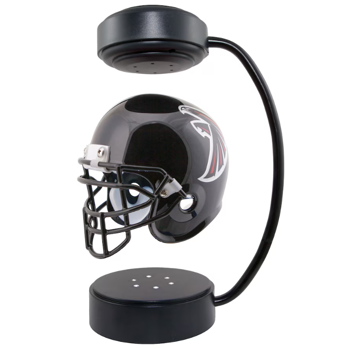commsmarket-NFL Rotating Levitating Hover Helmet With LED Lighting & Hover Football With Bluetooth Speaker