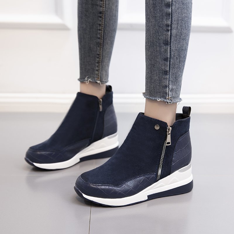 commsmarket-Women's Comfortable And Warm Genuine Leather Orthopedic Boots