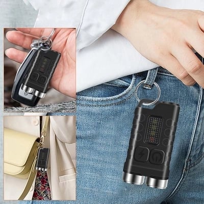 commsmarket-✨Magnetic Mini Keychain Flashlight