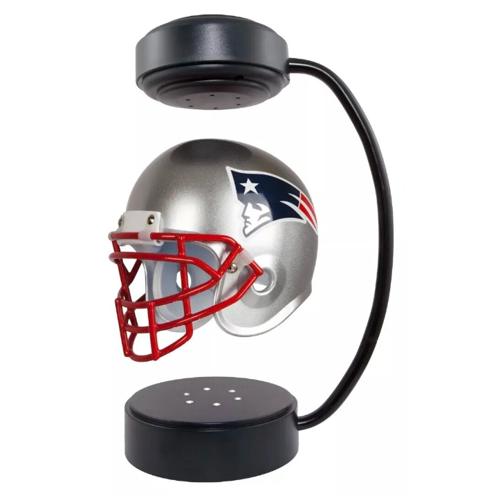 commsmarket-NFL Rotating Levitating Hover Helmet With LED Lighting & Hover Football With Bluetooth Speaker