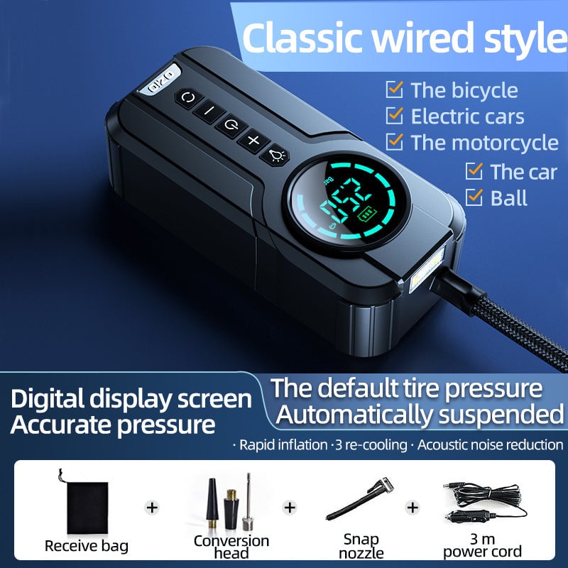 commsmarket-1min Fast Filling Mini Portable Tire Inflator