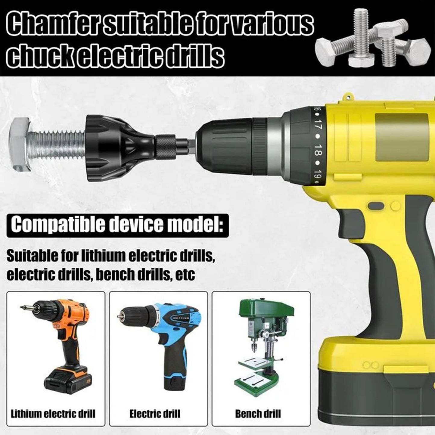 commsmarket-Deburring External Chamfer Tool