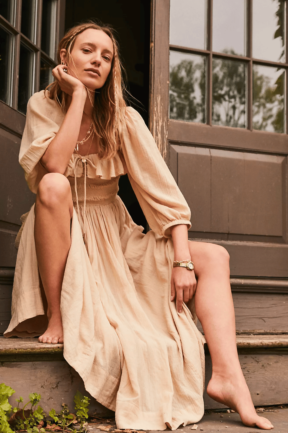 commsmarket-Sunset Oasis Dress