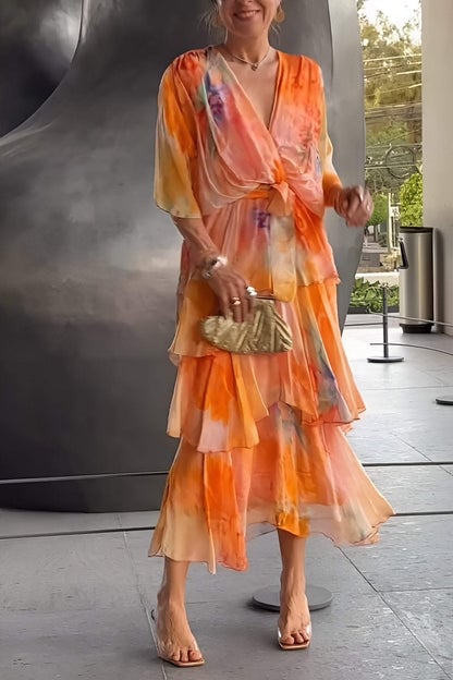 MOLLY - ELEGANT CHIFFON DRESS!