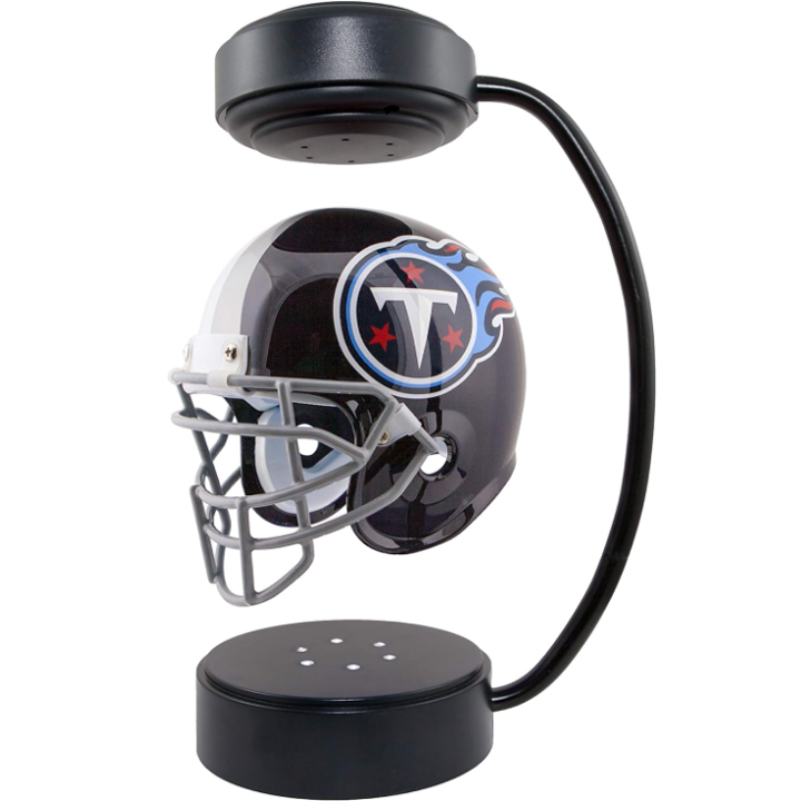 commsmarket-NFL Rotating Levitating Hover Helmet With LED Lighting & Hover Football With Bluetooth Speaker