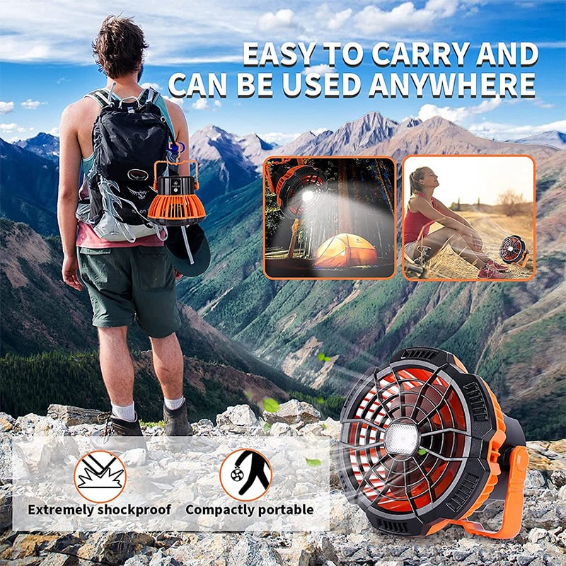 commsmarket-š„49% OFFš„Portable Camping Fan with LED Lanternš„BUY 2 Free Shipping