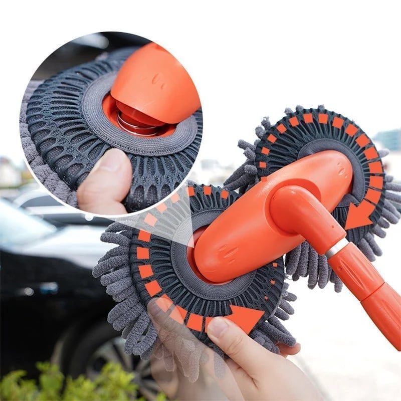 commsmarket-Retractable Double Layer Car Wash Brush🔥(BUY 2 FREE SHIPPING)