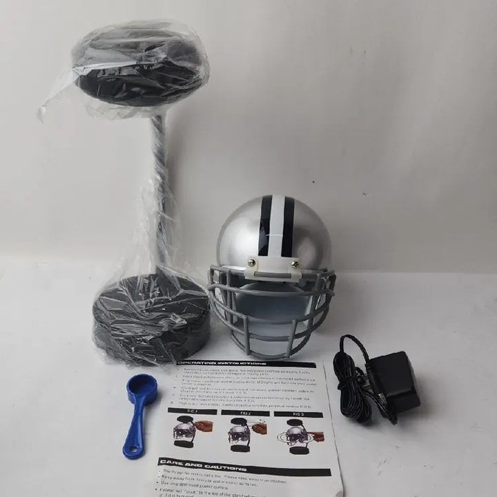 commsmarket-NFL Rotating Levitating Hover Helmet With LED Lighting & Hover Football With Bluetooth Speaker