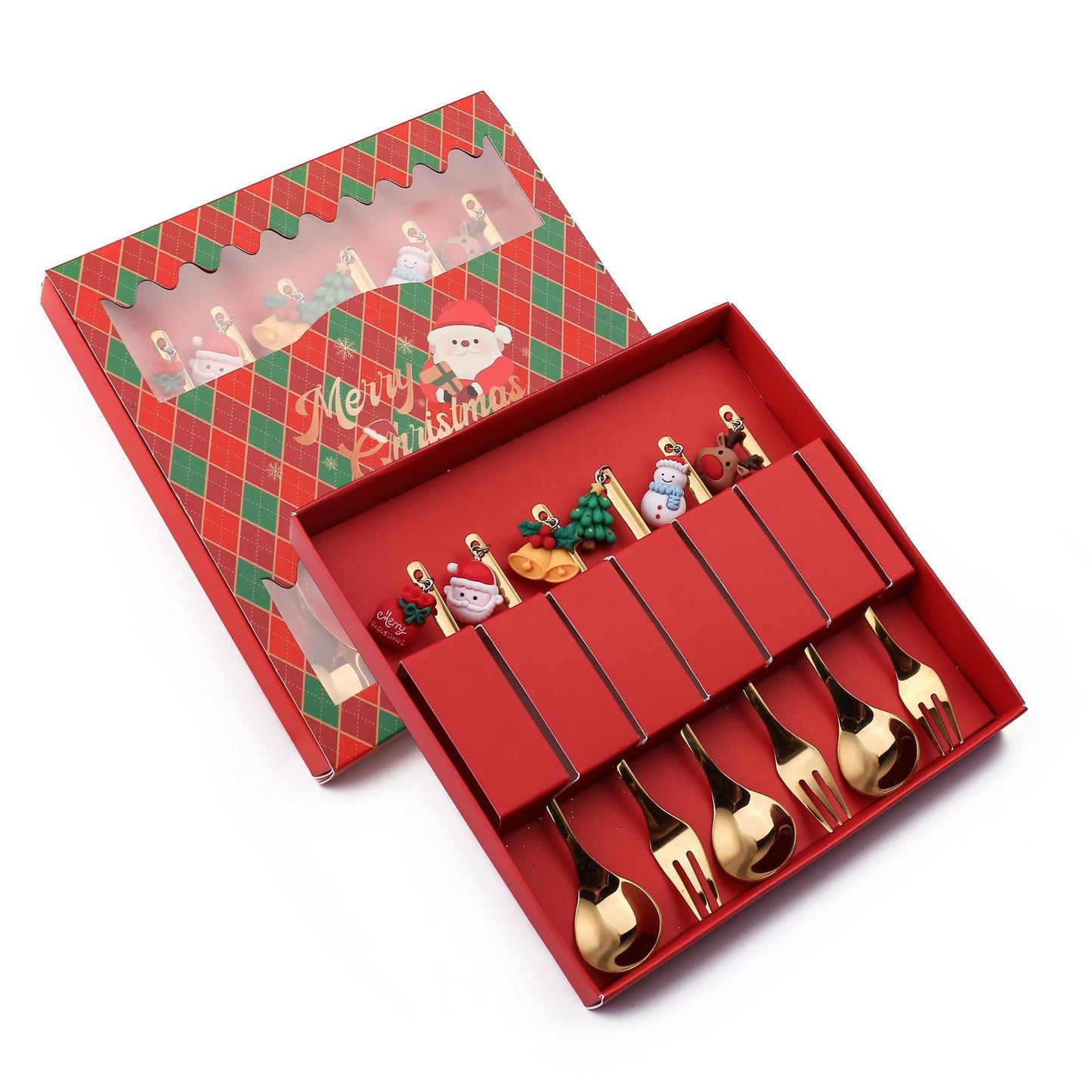 🎄Christmas Cutlery Set🍴🥄-Enhance Your Holiday Dining(BUY MORE SAVE MORE)