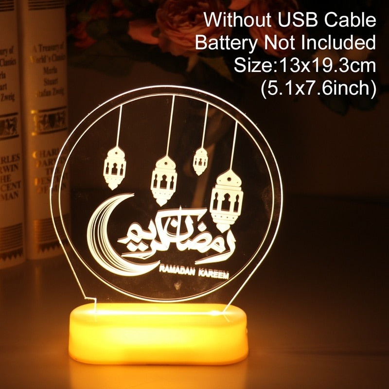 commsmarket-Eid Mubarak Led Light