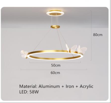 commsmarket-Butterfly Led Pendant