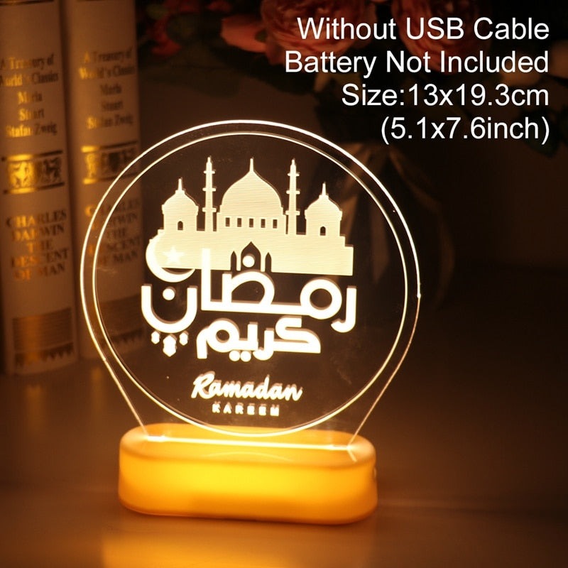 commsmarket-Eid Mubarak Led Light