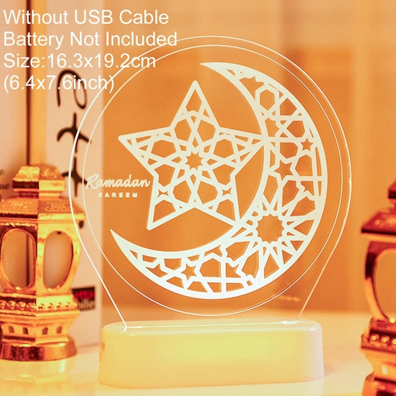 commsmarket-Eid Mubarak Led Light